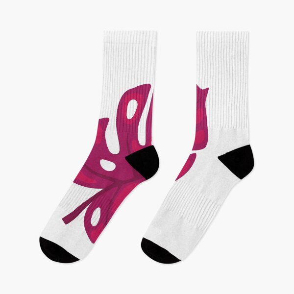 Item preview, Cute Pink Variegated Monstera Leaf Design designed and sold by casadeloteria.