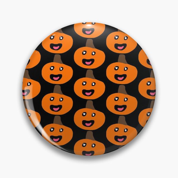 Item preview, Starry Eyed Happy Halloween Pumpkin: Patterned Version designed and sold by Biadetic's Cave.