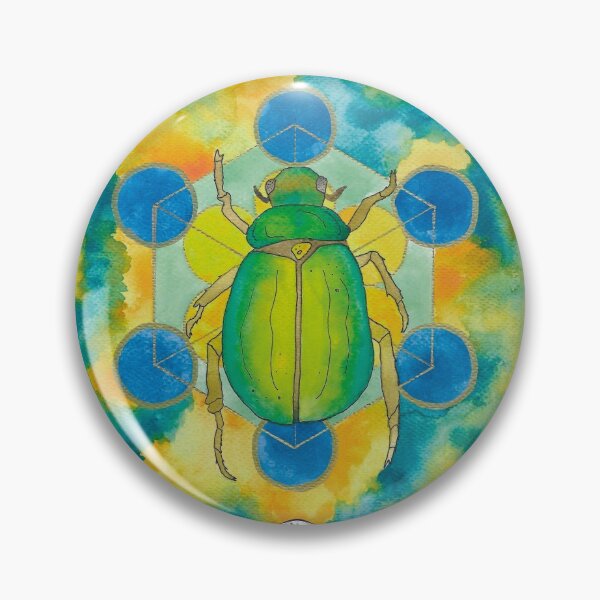 Item preview, Metatron's Cube with Scarab designed and sold by NPIlustracion.