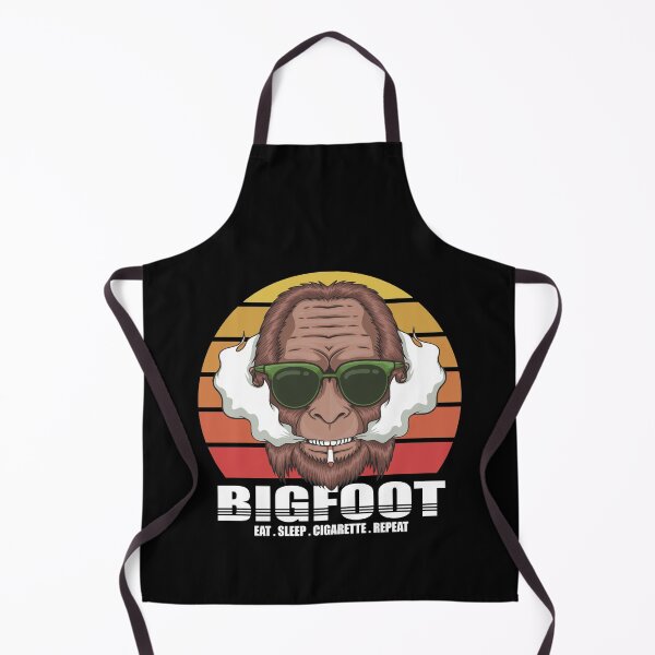 Item preview, Bigfoot enjoying a smoke designed and sold by kalud-zoldyck.