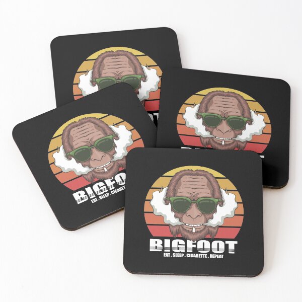 Item preview, Bigfoot enjoying a smoke designed and sold by kalud-zoldyck.