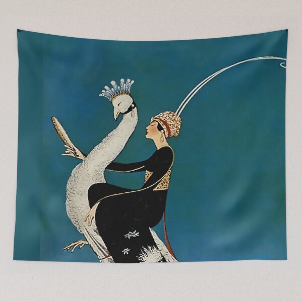 Item preview, George Wolfe Plank “The Peacock Rider”  designed and sold by PatricianneK.
