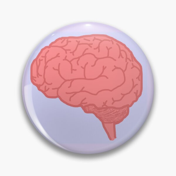 Item preview, Brain with Purple Background designed and sold by Kerrino.