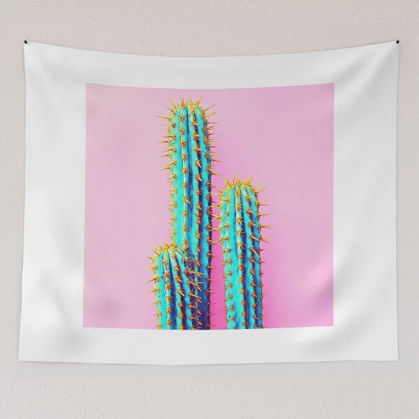 Item preview, Bright Pink Cute Cactus Vibrant Pop Culture Art for Plant Lovers designed and sold by casadeloteria.