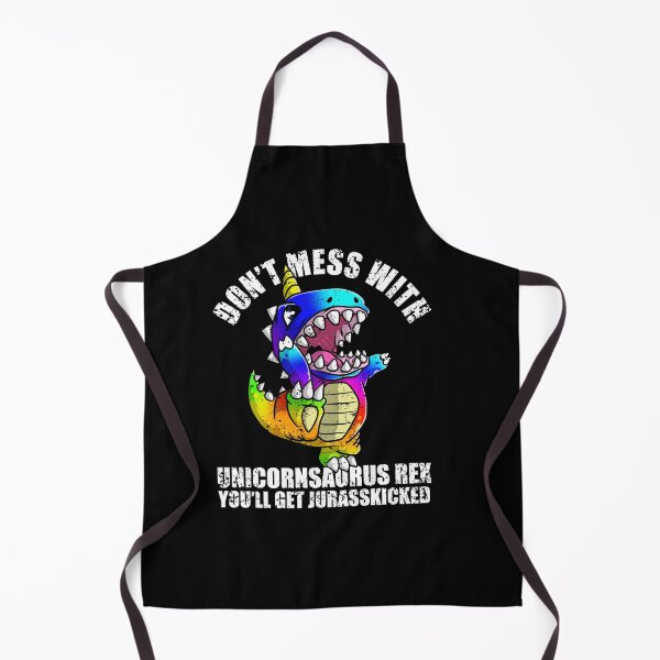 Item preview, Don’t mess with unicornsaurus designed and sold by mermaidselina.