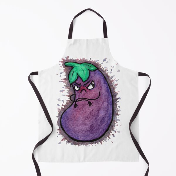 Item preview, Angry Eggplant / Angry Aubergine designed and sold by DarkMysteryCat.