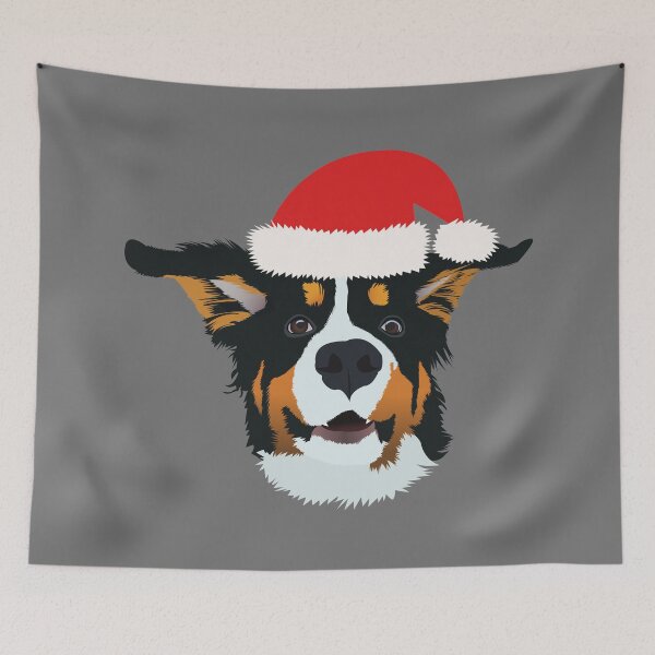 Item preview, Christmas Bernese Mountain Dog designed and sold by KCPetPortraits.