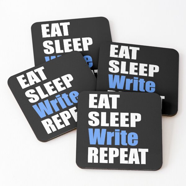 Item preview, Eat, Sleep, Write, Repeat designed and sold by MandyRosko.