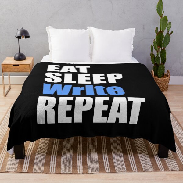 Item preview, Eat, Sleep, Write, Repeat designed and sold by MandyRosko.