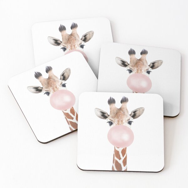 Item preview, Bubble gum giraffe designed and sold by sisiandseb.