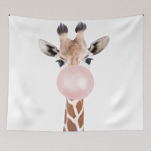 Item preview, Bubble gum giraffe designed and sold by sisiandseb.