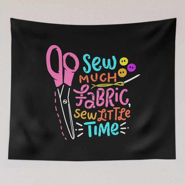 Item preview, Funny Sewing - Sew Much Fabric designed and sold by Charles Brian.