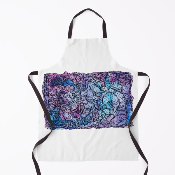 Item preview, Squiggles in Purple and Blue designed and sold by DarkMysteryCat.