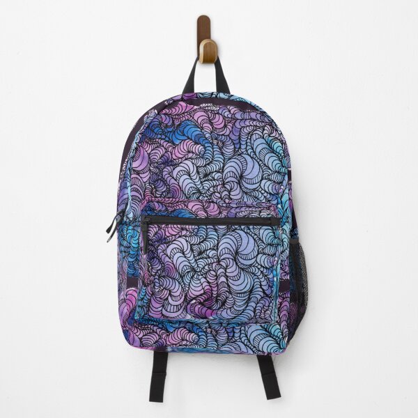 Item preview, Squiggles in Purple and Blue designed and sold by DarkMysteryCat.
