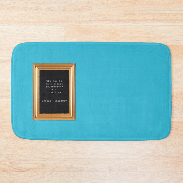 Item preview, Ernest Hemingway about trust designed and sold by Pelikancrazy.