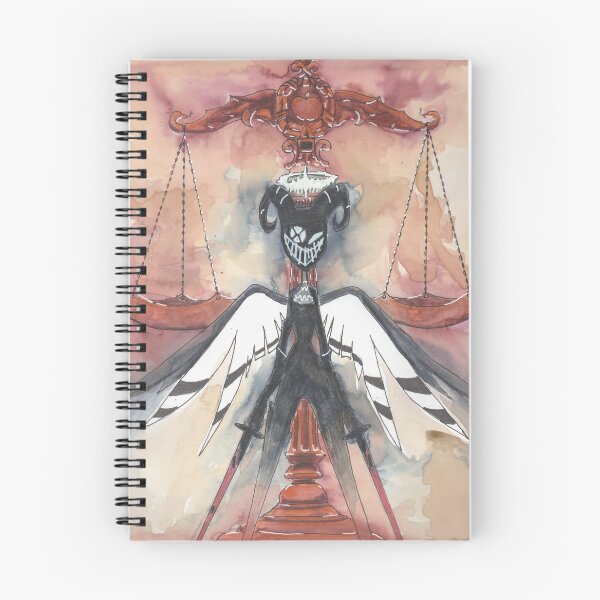 Item preview, the justice card, featuring angels from hazbin hotel designed and sold by lilthulhu.