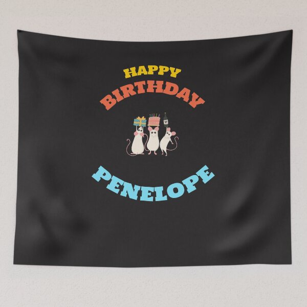 Item preview,  HAPPY BIRTHDAY PENELOPE designed and sold by hemerton.