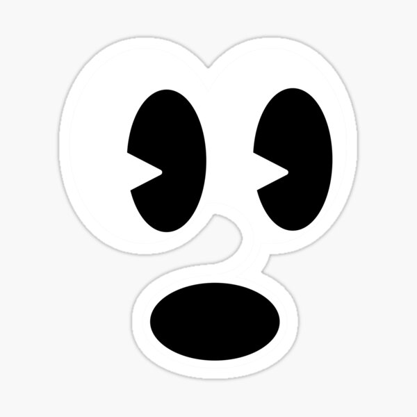 "Pie Eye 0" Sticker for Sale by NoirPineapple Redbubble