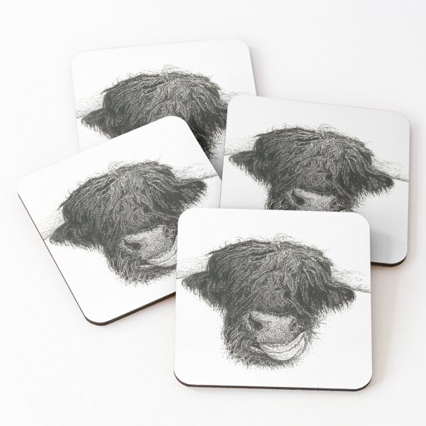 Item preview, cheeky Hamish the highland cow designed and sold by david esson.