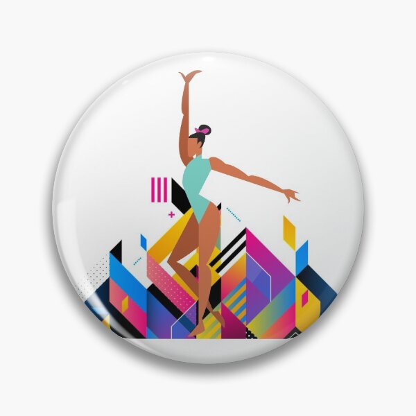 Item preview, Gymnastics - Geometric Shapes - Colorful Design designed and sold by Gymnastics Store.