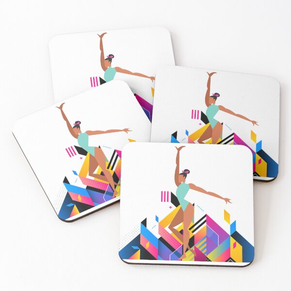 Item preview, Gymnastics - Geometric Shapes - Colorful Design designed and sold by Gymnastics Store.