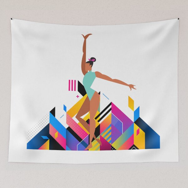 Item preview, Gymnastics - Geometric Shapes - Colorful Design designed and sold by Gymnastics Store.