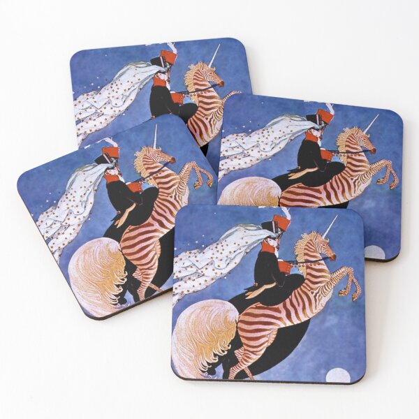 Item preview, George Wolfe Plank “Zebra Unicorn” designed and sold by PatricianneK.