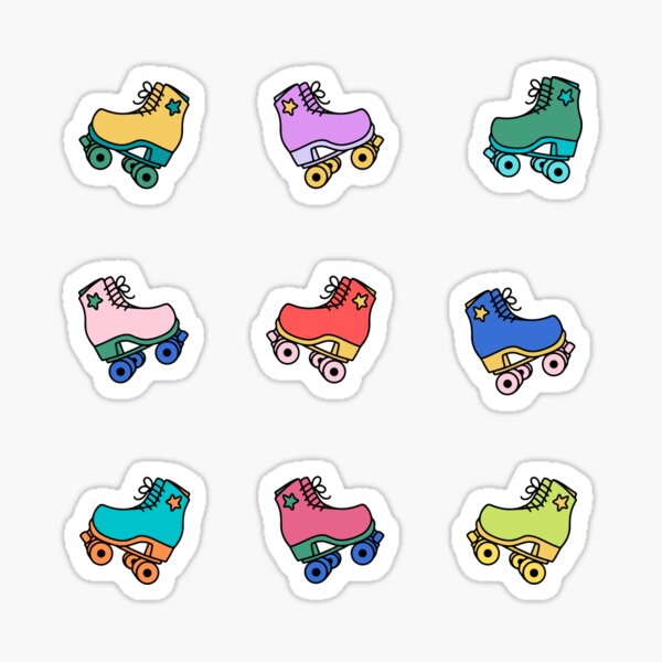Item preview, Retro roller skate pack designed and sold by TheFirstMayDay.