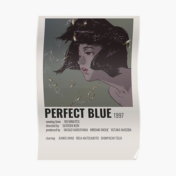 bleu parfait Poster