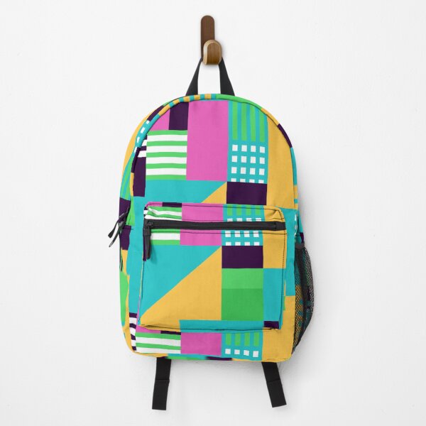 Item preview, Vibrant Color Bars Geometric Pattern designed and sold by SLAG-Creative.