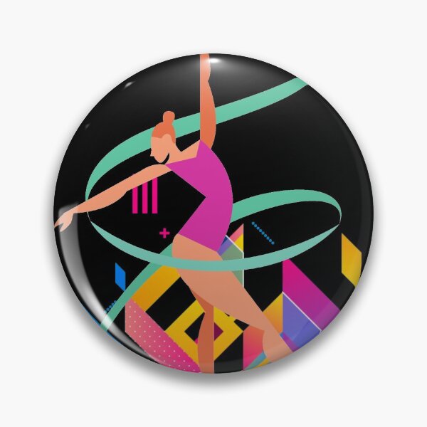 Item preview, Gymnastics - Geometric Shapes - Colorful Design designed and sold by Gymnastics Store.