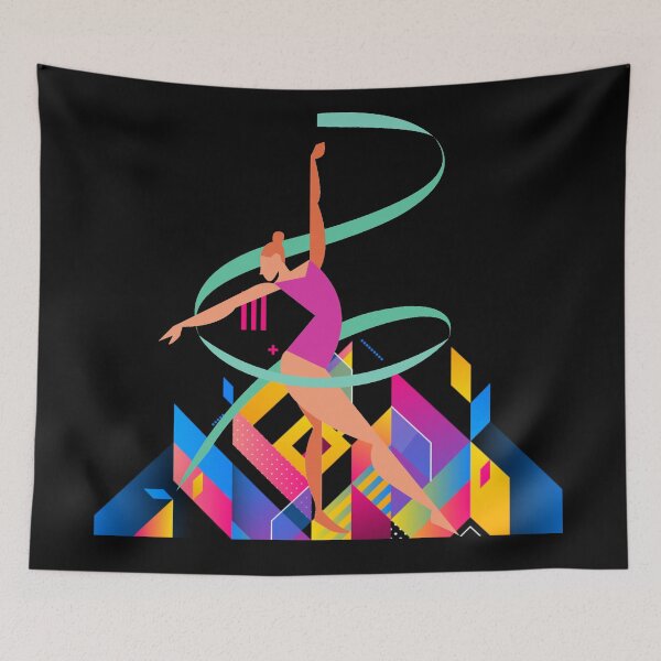 Item preview, Gymnastics - Geometric Shapes - Colorful Design designed and sold by Gymnastics Store.