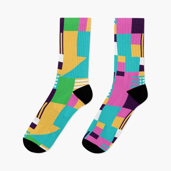 Item preview, Vibrant Color Bars Geometric Pattern designed and sold by SLAG-Creative.