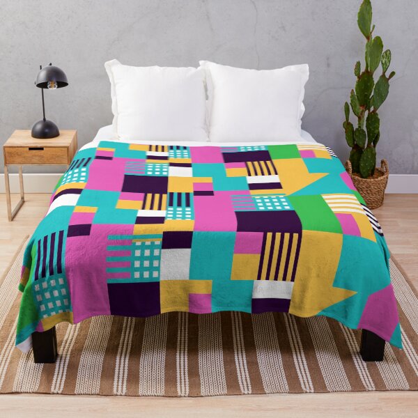 Item preview, Vibrant Color Bars Geometric Pattern designed and sold by SLAG-Creative.