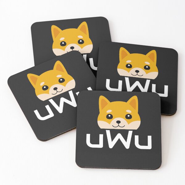 Item preview, Cute dog "uWu" designed and sold by CultOfHustlers.