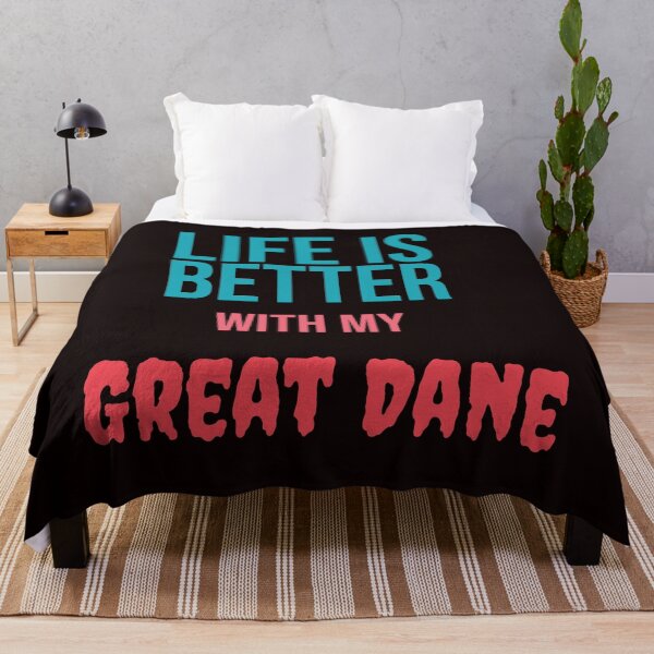 Item preview, Life is better with my Great Dane designed and sold by amrmab.
