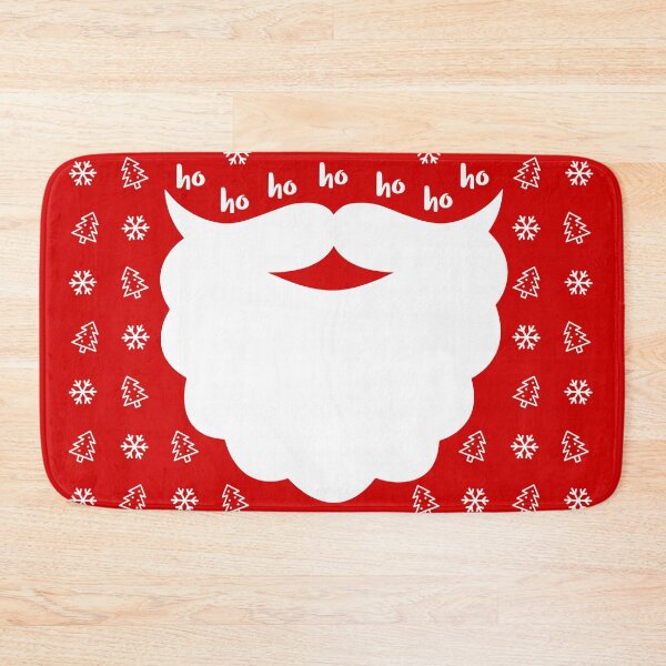 Item preview, Ho Ho Ho Santa Beard Christmas Pattern designed and sold by Hearts of Growth .