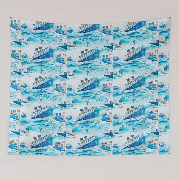 Item preview, Ferry Boat Scrub Cap Pattern designed and sold by Itsellac25.