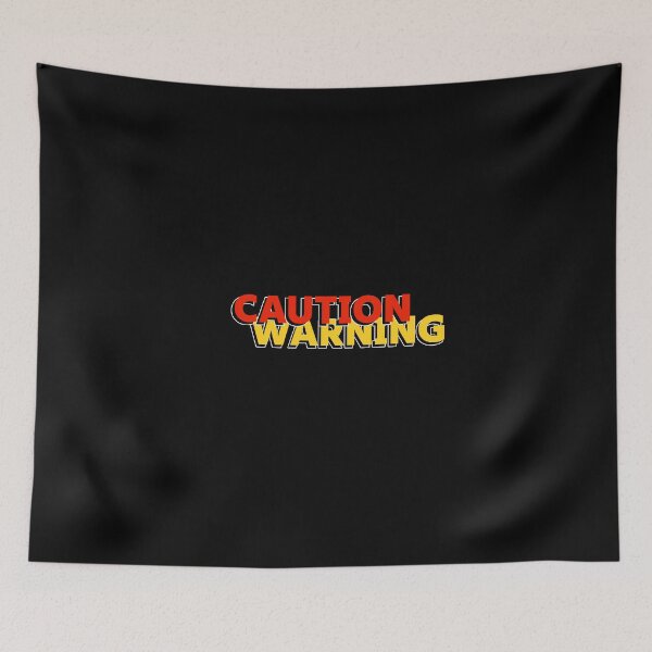 Item preview, Caution and warning designed and sold by Wyverntales.