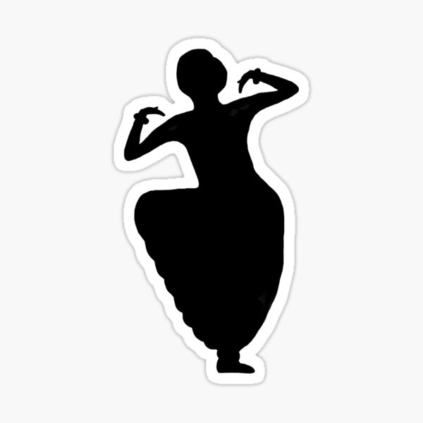 Item preview, Indian Classical Dancer  designed and sold by Saryu Art and Design.
