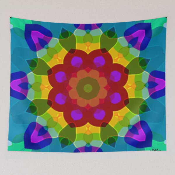 Item preview, Symmetry 1066 Mandala Inspired Creation designed and sold by mandala-hub.