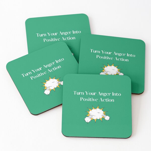 Item preview, Turn Your Anger Into Positive Action designed and sold by Lowdown Designs.