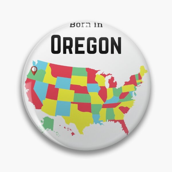 Item preview, Born in Oregon, Gift for friends, family designed and sold by CultOfHustlers.