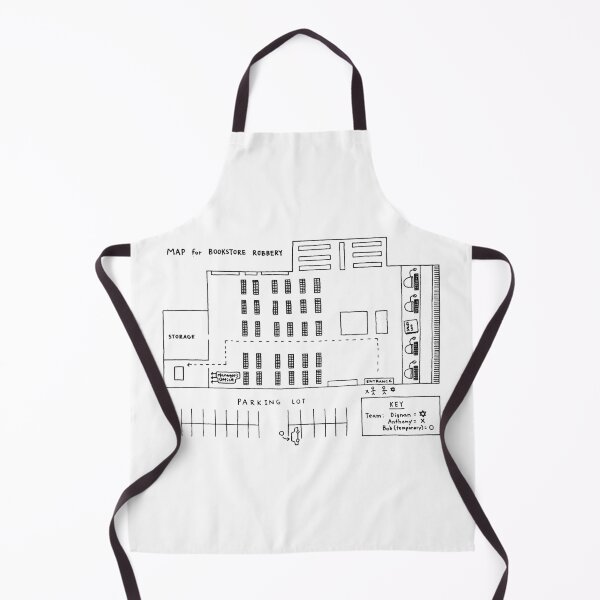 Item preview, Map For Bookstore Robbery designed and sold by bennyjhonson.