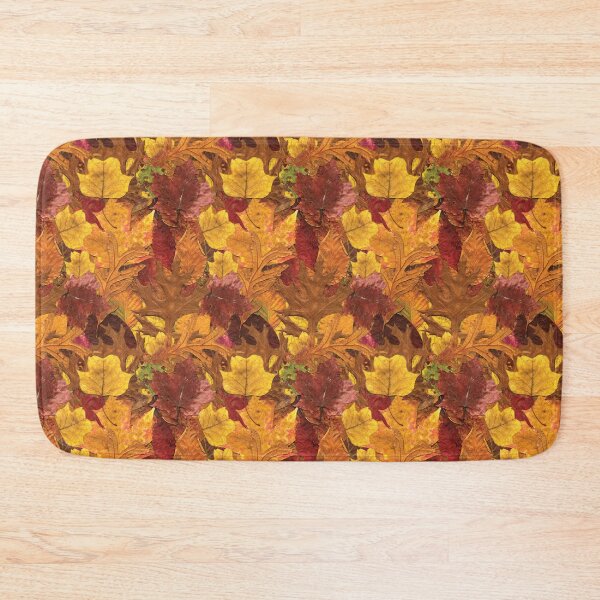 Item preview, Michigan Fall Leaves in Red, Yellow, Gold, Orange, and Brown designed and sold by pixelmountain.