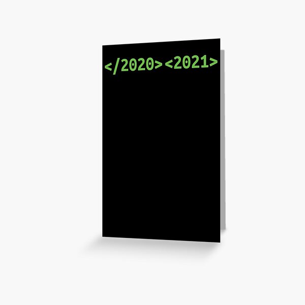 Item preview, goodbye 2020 hello 2021 code designed and sold by CodingForTech.