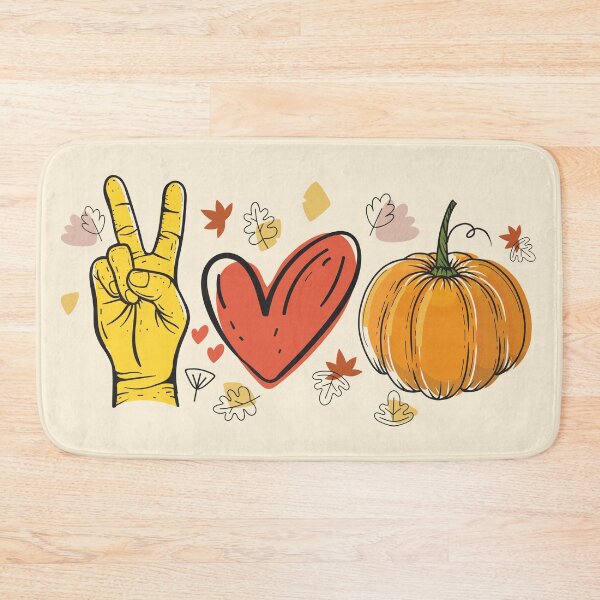 Item preview, Peace Love Pumpkin designed and sold by Blaacklight.