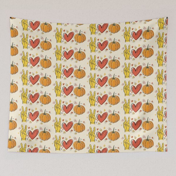 Item preview, Peace Love Pumpkin designed and sold by Blaacklight.