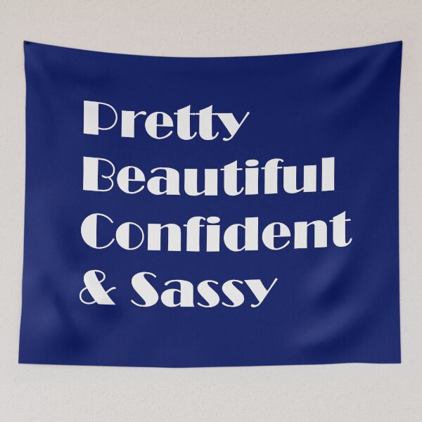 Item preview, Pretty, Beautiful, Confident & Sassy  designed and sold by ThingsByJoy.