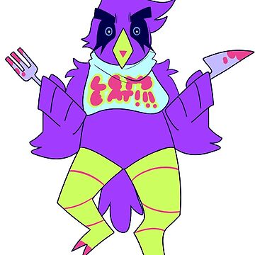 Funtime Chica Transparent Sticker for Sale by dongoverlord